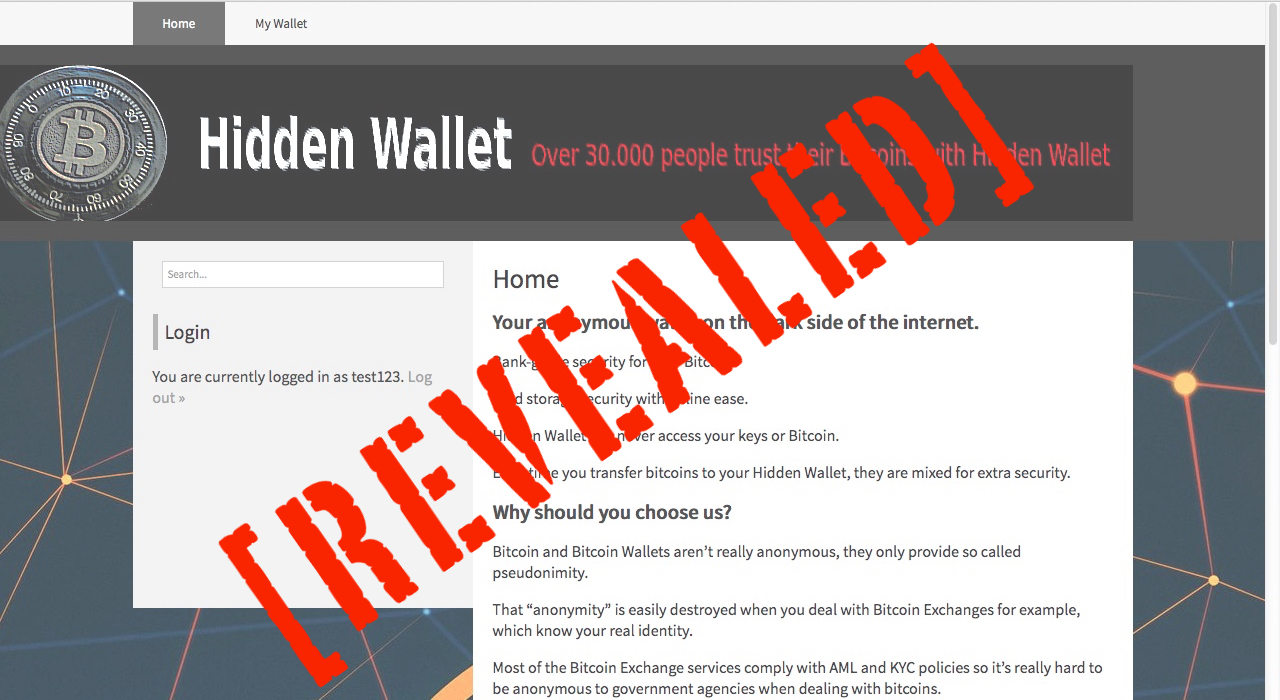 Multiscam Server Exposing Or Tor Wallets Are Not Safe Too Stop Tor - 